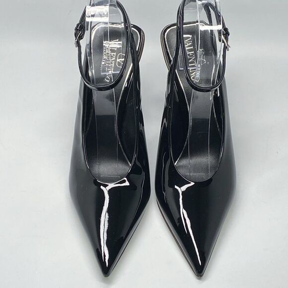 Valentino Garavani One Stud Patent Leather Pumps size 37 - Picture 3 of 14